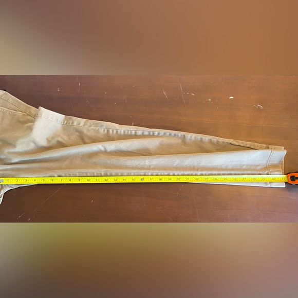 J Crew Mens 484 slim garment dyed stretch 5 pocket pant size 28 brown - Picture 5 of 5